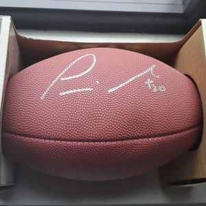 Prince Amukamara Autographed Wilson Football